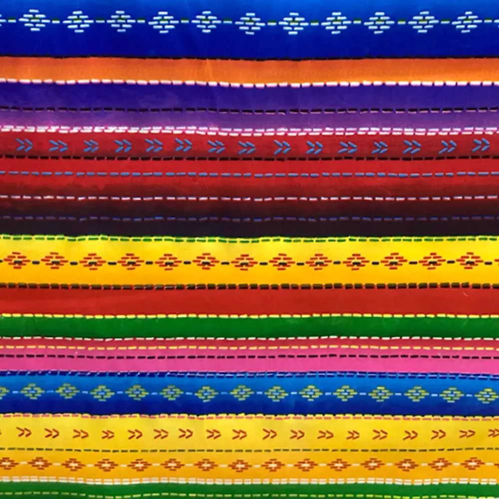 Tela Minimatt Patrio Rayas del Sol y del Maíz 150 cm ancho - Rollo 30 m Modatelas 3