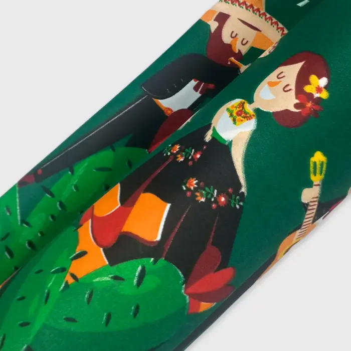 Tela Minimatt Patrio Noche de Mariachi 150 cm ancho - Rollo 30 m Modatelas