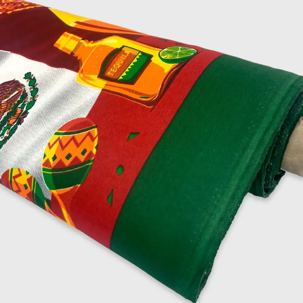 Tela Minimatt Patrio Ecos del Grito 150 cm ancho - Rollo 30 m Modatelas 2
