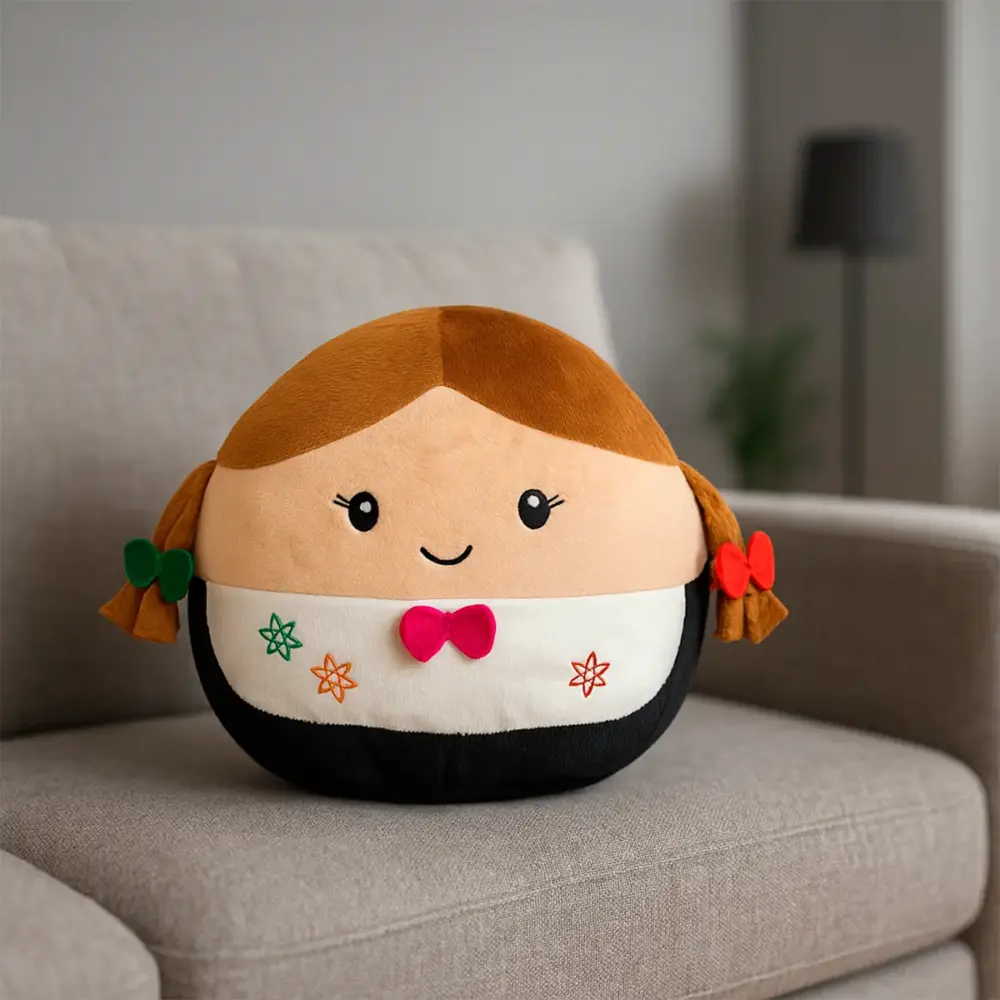 Lupita - Peluche de Muñeca Poblana, Perfecta para Celebrar el 16 de Septiembre modatelas 4