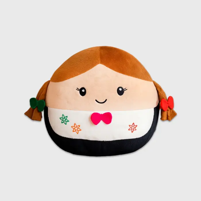 Lupita - Peluche de Muñeca Poblana, Perfecta para Celebrar el 16 de Septiembre modatelas