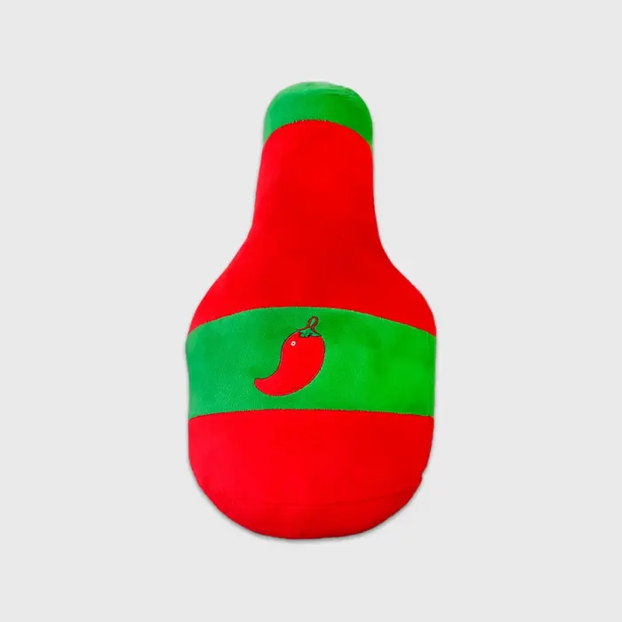 Doña Picosita - Peluche de Botella de Salsa Picante, El Adorno Más Divertido para tu Mesa Mexicana del 16 de Septiembre modatelas