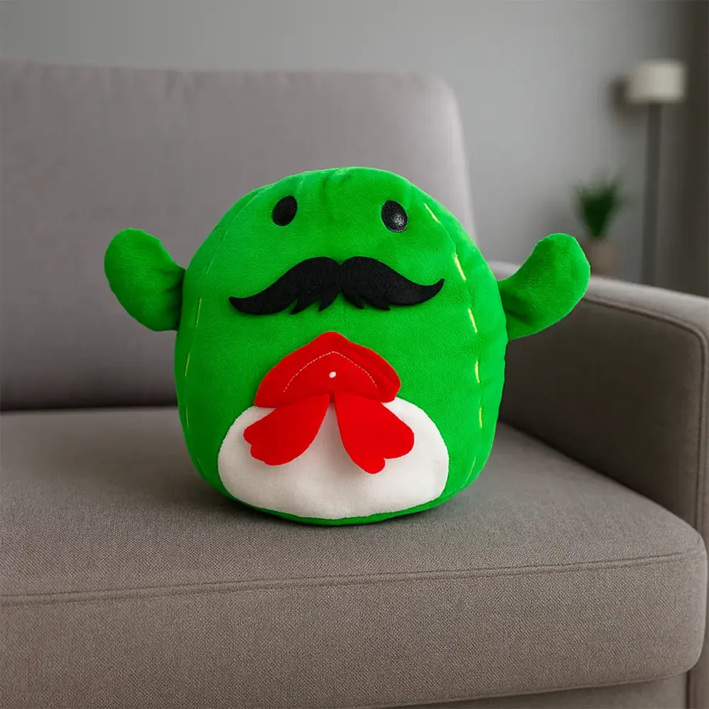 Nopalchón - Peluche de Cactus Mexicano con Actitud, El Compañero Más Divertido y Mexicano para tu Fiesta modatelas 2