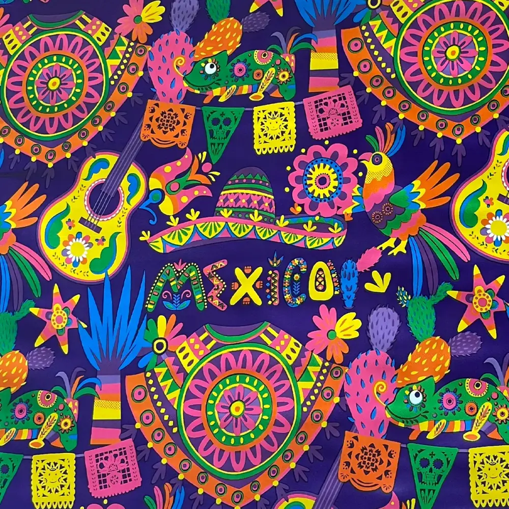 Mantel Plástico Patrio Raíces que Brillan 150 cm Ancho - Rollo de 20 m modatelas 4