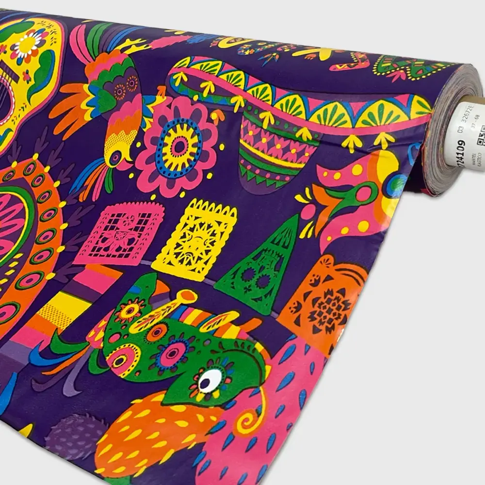 Mantel Plástico Patrio Raíces que Brillan 150 cm Ancho - Rollo de 20 m modatelas 3