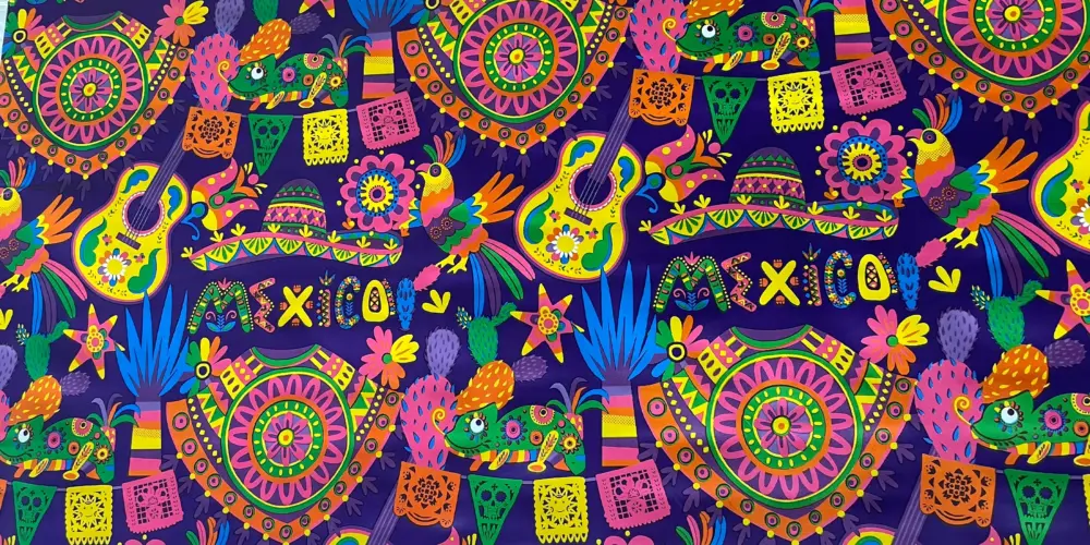 Mantel Plástico Patrio Raíces que Brillan 150 cm Ancho - Rollo de 20 m modatelas 5