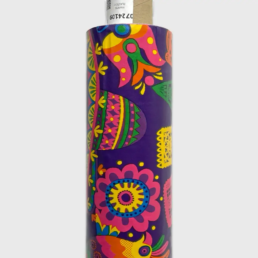 Mantel Plástico Patrio Raíces que Brillan 150 cm Ancho - Rollo de 20 m modatelas 2