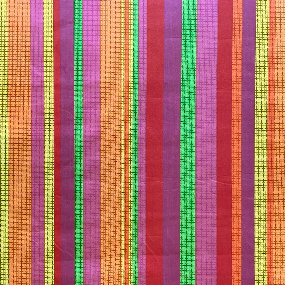 Tela Algodón Candy Patrio Rayas de Huipil 120 cm ancho - Rollo 30 m Modatelas 3