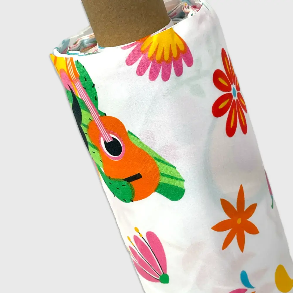 Tela Algodón Candy Patrio Son y Sabor Mexicano 120 cm ancho - Rollo 30 m Modatelas 2