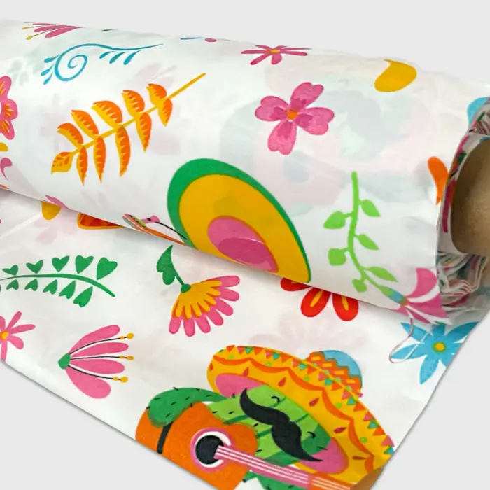 Tela Algodón Candy Patrio Son y Sabor Mexicano 120 cm ancho - Rollo 30 m Modatelas