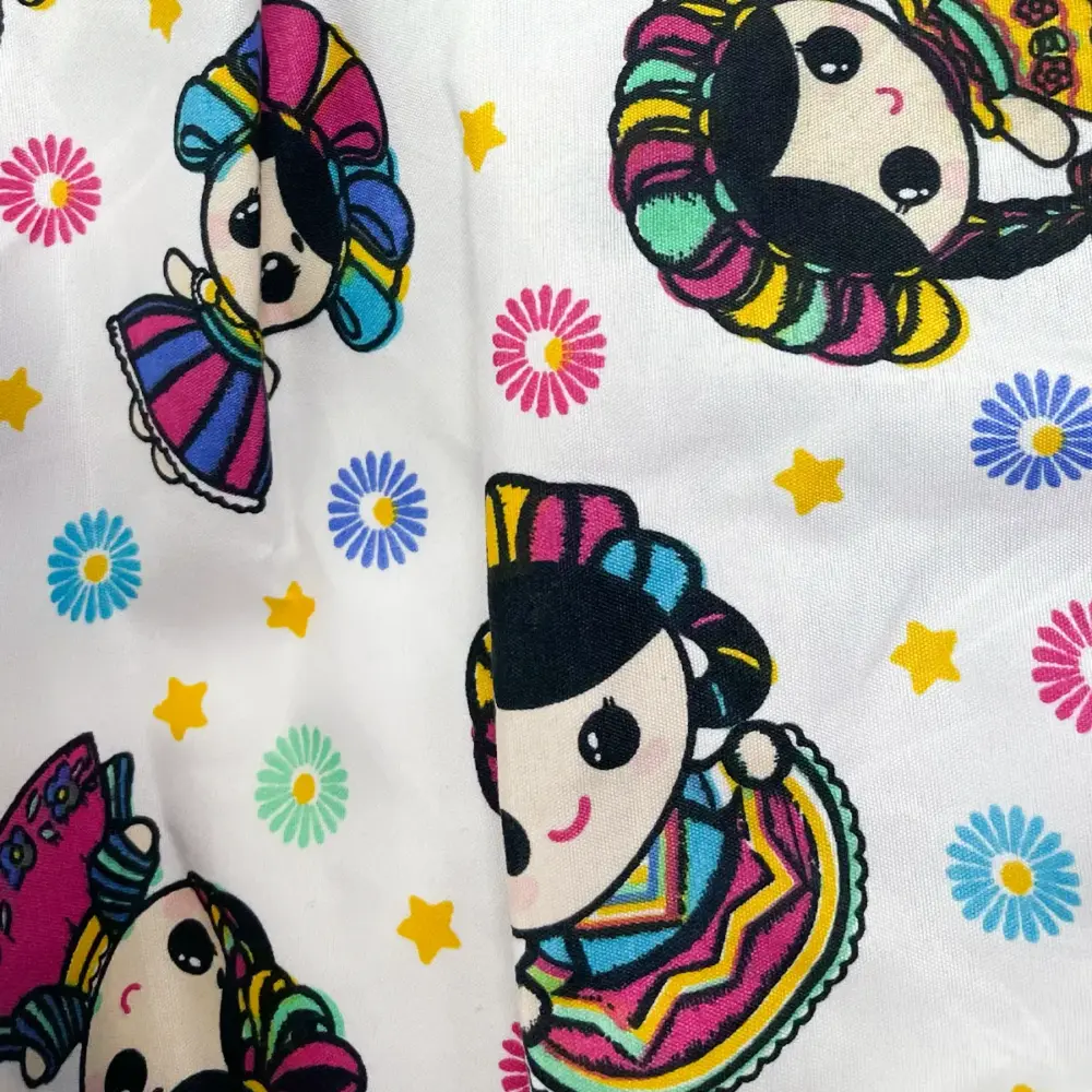 Tela Algodón Candy Patrio Sueños de Fiesta y Tradición 120 cm ancho - Rollo 30 m Modatelas 4