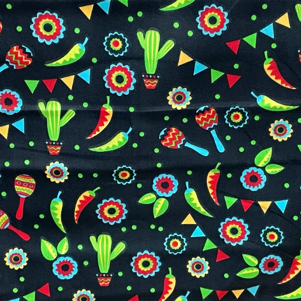 Tela Algodón Candy Patrio Noche Picante 120 cm ancho - Rollo 30 m Modatelas 3
