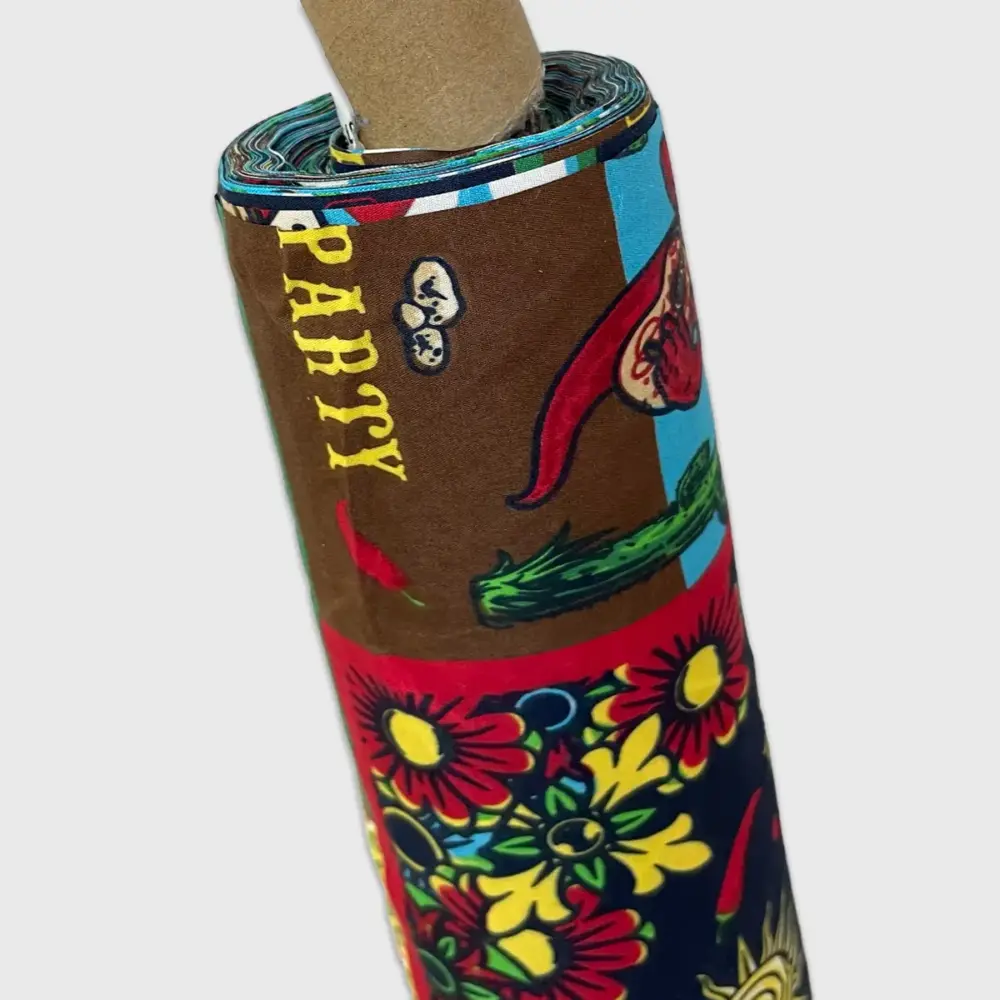 Tela Algodón Candy Patrio Lotería y Tradición 120 cm ancho - Rollo 30 m Modatelas 4