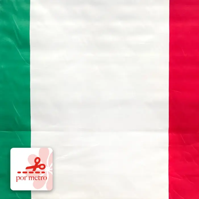 Algodón Candy Patrio Bandera Tricolor 120 cm ancho - precio por metro Modatelas