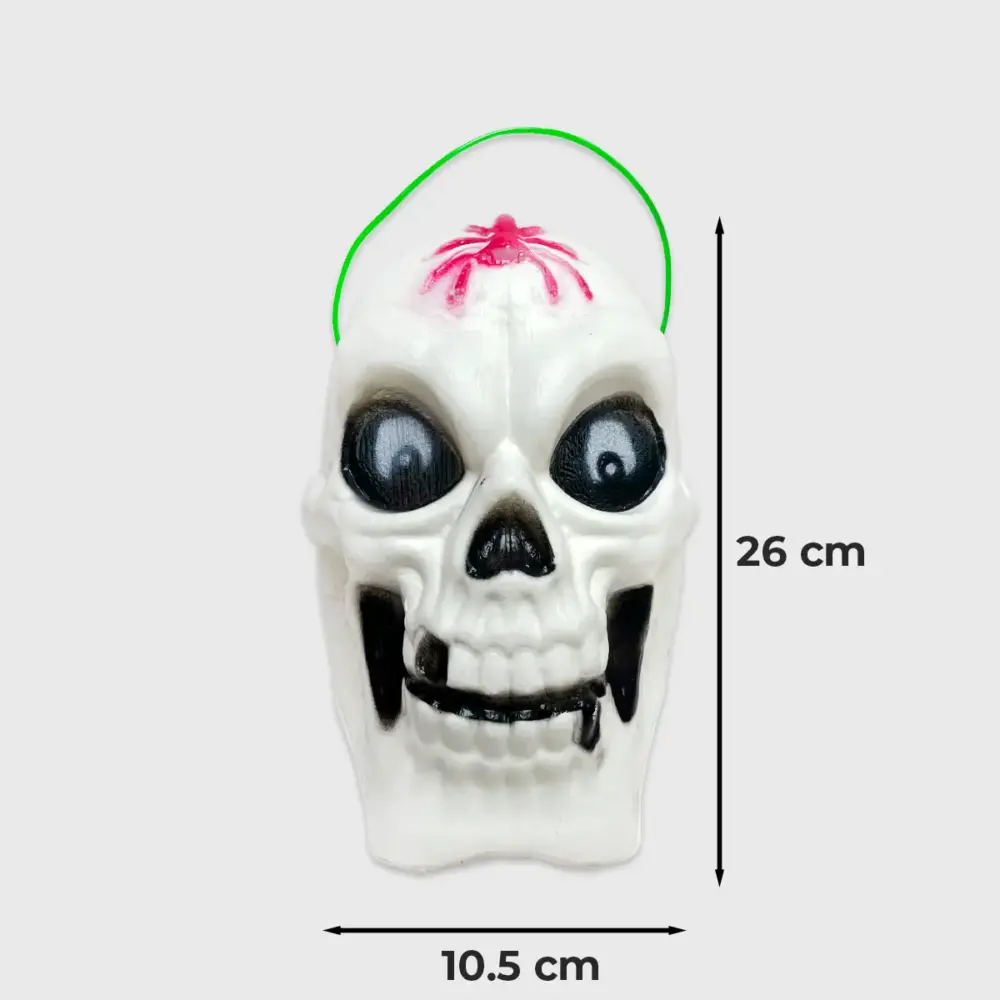 Dulcero de Calavera de Plástico Grande Modatelas