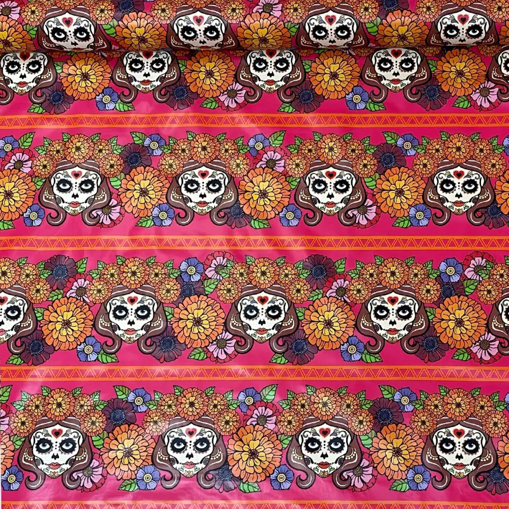 Mantel PVC “Reina de Cempasúchil” Modatelas