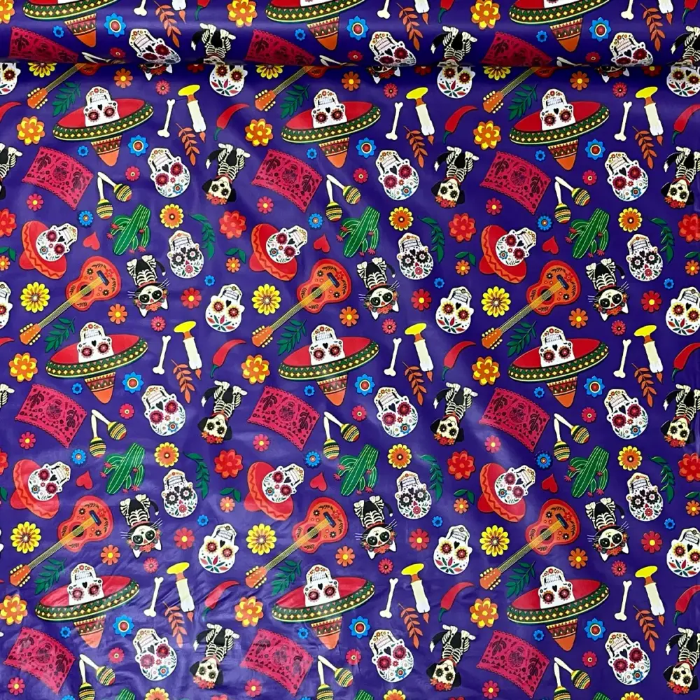 Mantel PVC "Serenata de Calaveras" Modatelas
