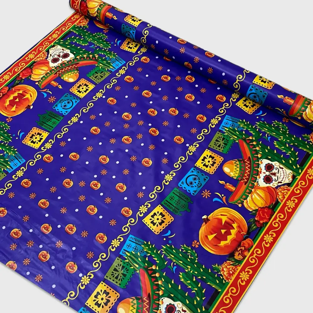 Mantel PVC "Entre Calabazas y Calaveras" Modatelas