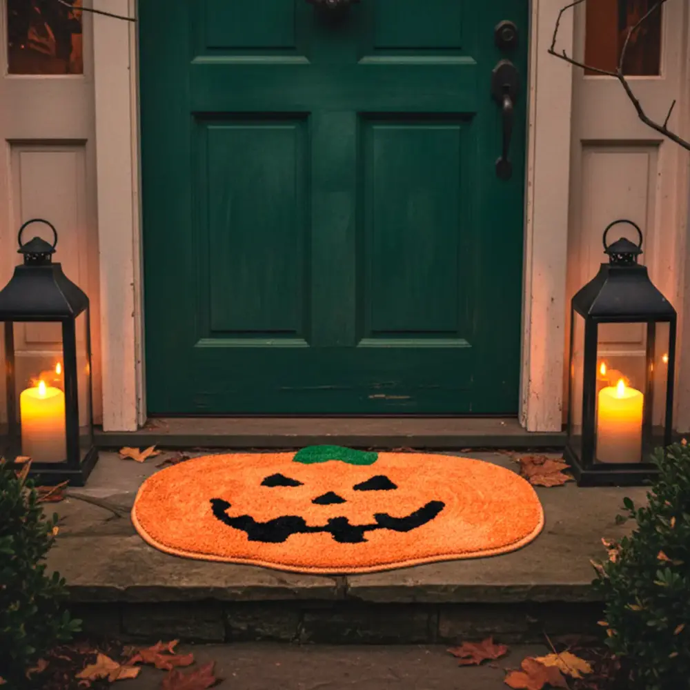 «Tapete de la Calabaza Sonriente» Modatelas
