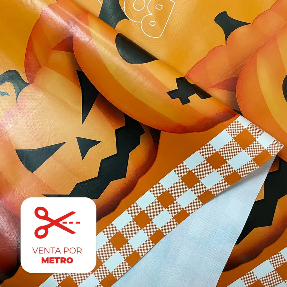Mantel PVC «Embrujo Halloween» 140 cm ancho – Precio por Metro modatelas