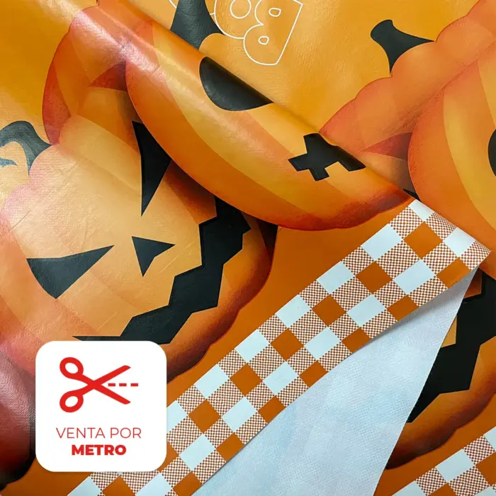 Mantel PVC «Embrujo Halloween» 140 cm ancho – Precio por Metro modatelas