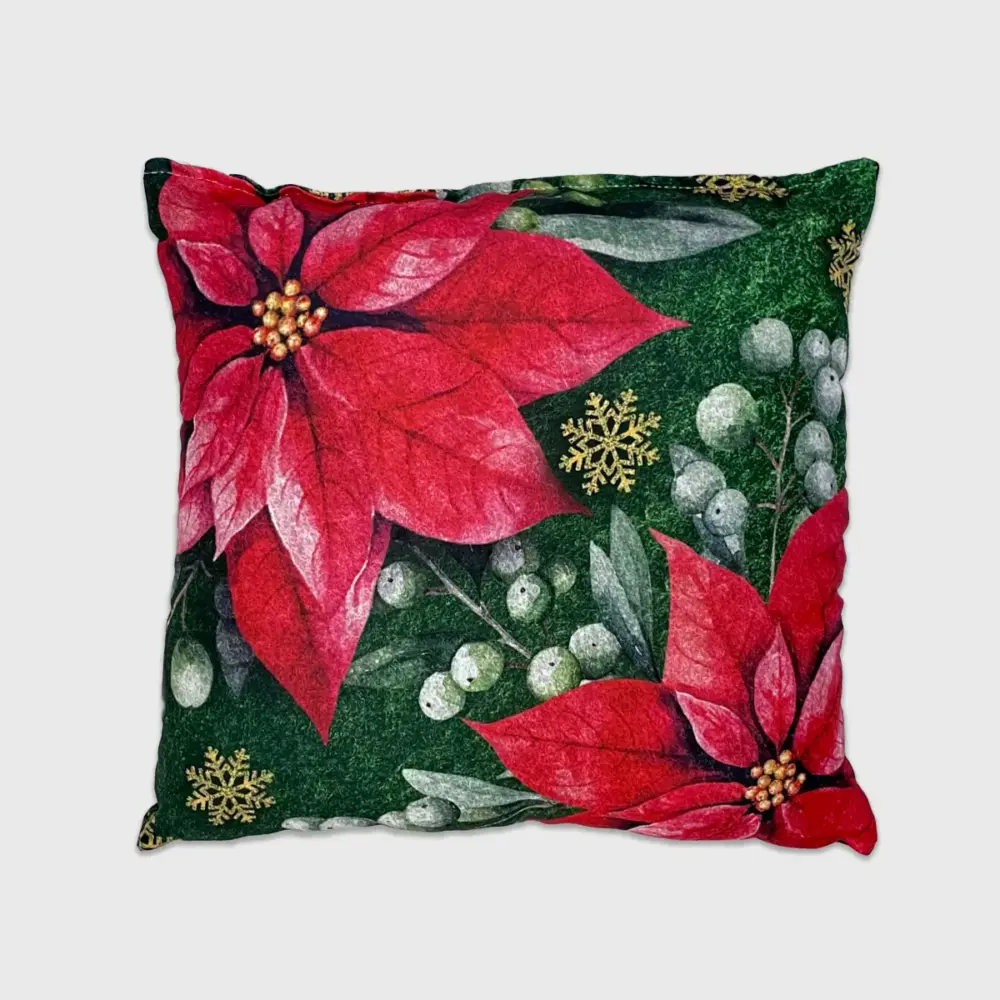 Paquete de 2 Cojines Navideños “Milagro de Nochebuena” 45x45 cm - Suavidad, Paz y Calidez en tu Hogar modatelas 4