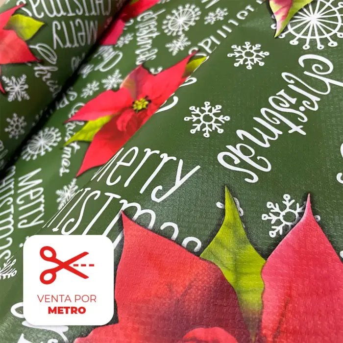 Mantel Navideño "Tradición y Nochebuena Metro