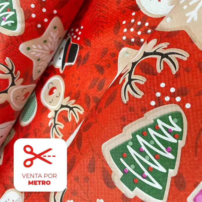 Mantel Hermoso Navideño "Dulce Navidad" Metro Modatelas