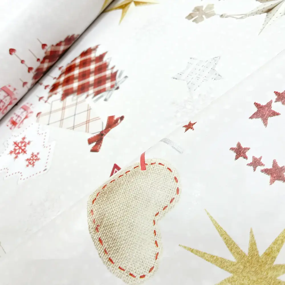 Mantel Hermoso Navideño "Blanca Navidad"
