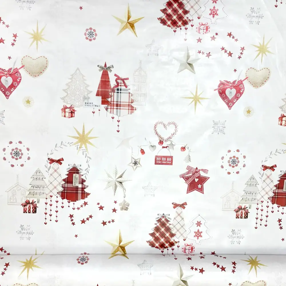 Mantel Hermoso Navideño "Blanca Navidad"