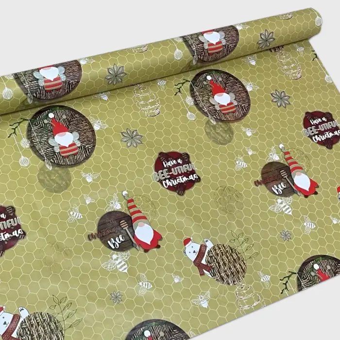 Mantel Hermoso Navideño "Panales de Invierno"