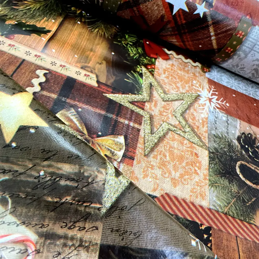 Mantel Hermoso Navideño "Memorias de Navidad" rollo Modatelas
