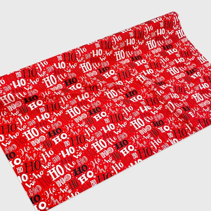 Algodón Candy Navideño Hoho Rojo Modatelas