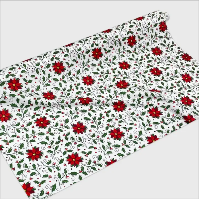 Algodón Candy Navideño Vísperas de Nochebuena Modatelas