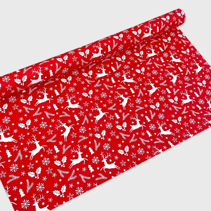 Algodón Candy Navideño Renos de Invierno- Modatelas