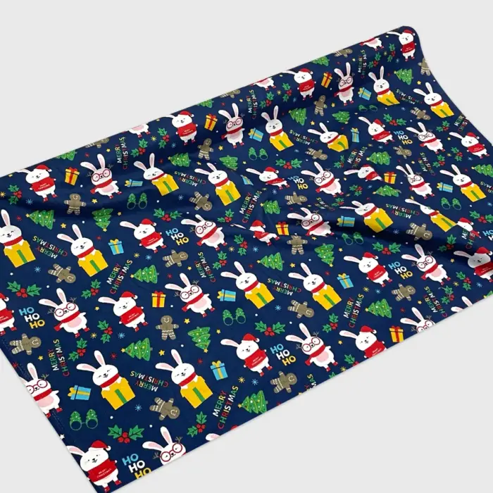 Algodón Candy Navideño "Conejitos Navideños" Modatelas