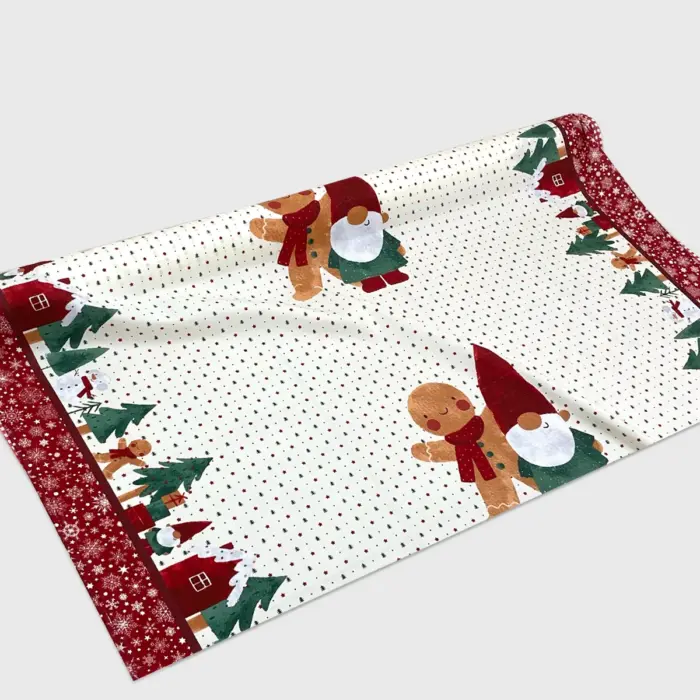 Tela Minimatt Navideño "Casita de Jenjibre" Modatelas