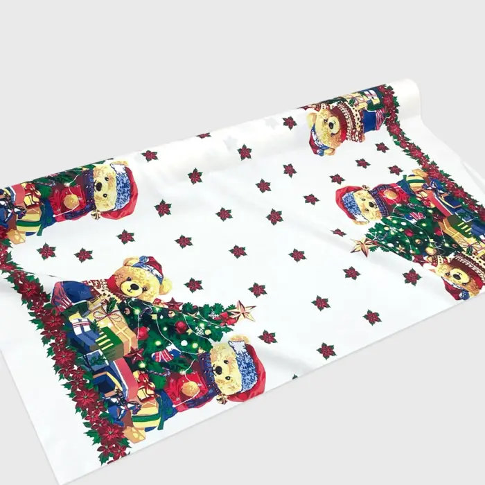 Tela Minimatt Navideño "Ositos de Navidad" Modatelas