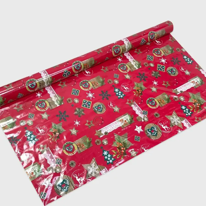 Plástico Charoplex Navideño "Ornamentos de Navidad" Modatelas