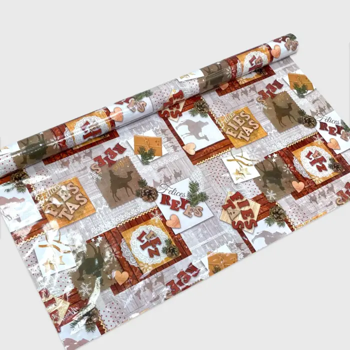 Plástico Charoplex Navideño "Magia de Oriente " Modatelas